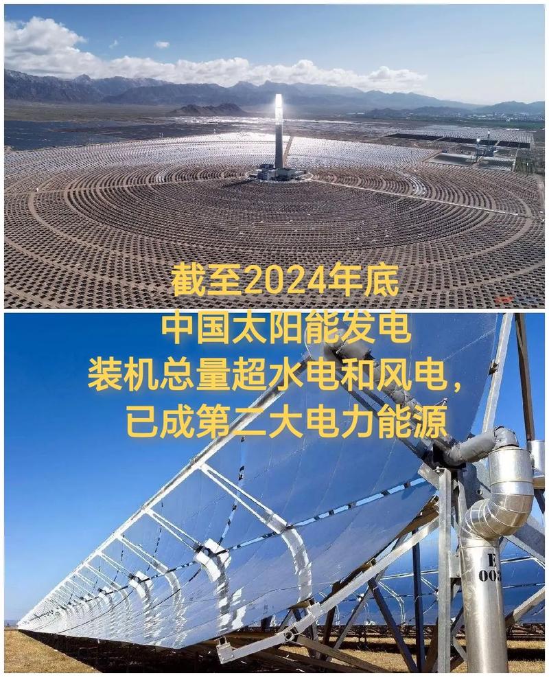 中国太阳能发电装机总量已超水电和风电,成第二大电力能